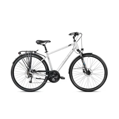 Romet Rower trekkingowy WAGANT 4 2024 srebrno-czarny 21 L
