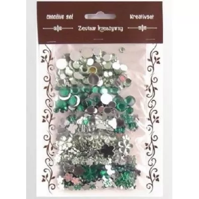 Galeria Hobby Zestaw kamyczk�w zielone 35g