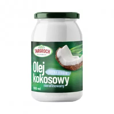 Targroch Olej kokosowy nierafinowany Extra Virgin 900 ml