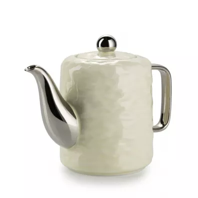 HowHomely Serwis kawowy Selena Silver Cream