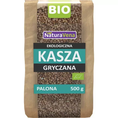 NaturaVena Kasza gryczana palona 500 g Bio