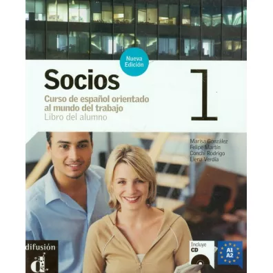 Socios 1 ne podrecznik +mp3 do pobrania - Marisa Gonzalez, Martin Felipe, Rodrigo Conchi