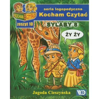 Kocham czyta� Zeszyt 10 Sylaby 8 (SZ, �, RZ) - Jagoda Cieszy�ska