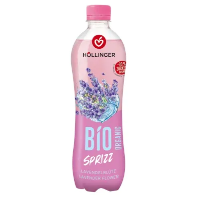 Hollinger Nap�j gazowany lawendowy 500 ml Bio