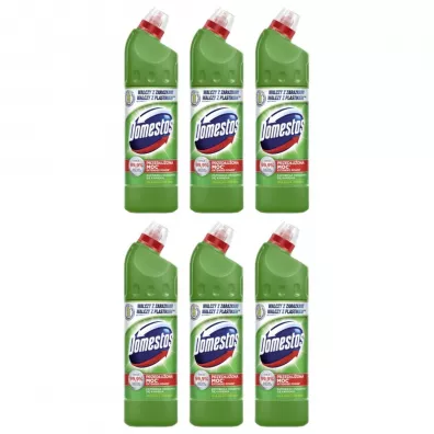 Domestos P�yn do WC Pine Fresh Zestaw 6 x 750 ml