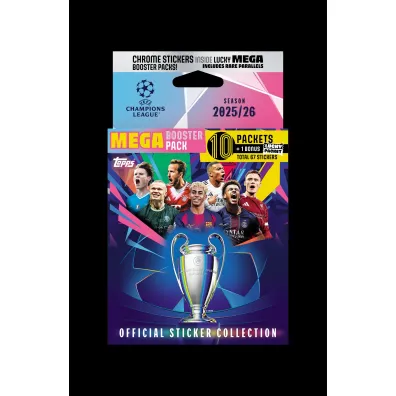 Champions League 2026 S&A - Mega Eco Pack Topps