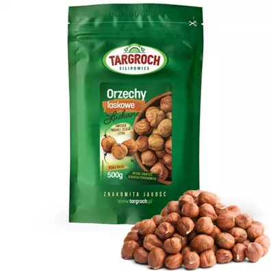 Targroch Orzechy laskowe uszczone 500 g