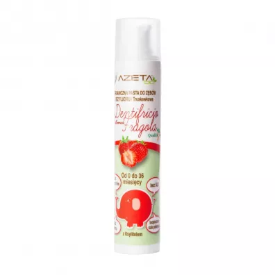 Azeta Bio Pasta do zbw dla dzieci 0-36 m - truskawkowa 50 ml