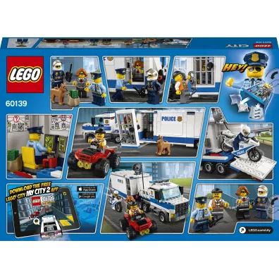 LEGO City Mobilne centrum dowodzenia 60139