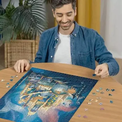 Puzzle 1000 el. Disney kolekcja Arielka Ravensburger