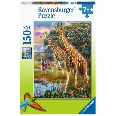 Puzzle 150 Giraffes in Africa Ravensburger