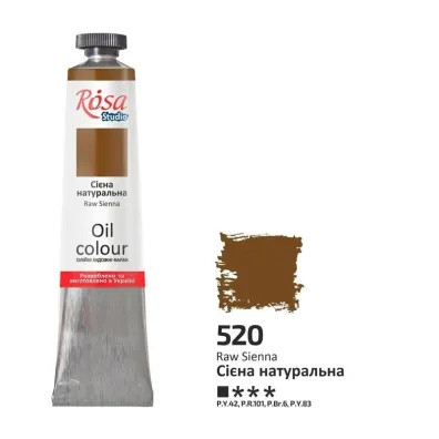 Rosa Farba olejna raw sienna 520 45ml