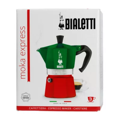 Bialetti Kawiarka Moka Express 3tz Italia 150 ml