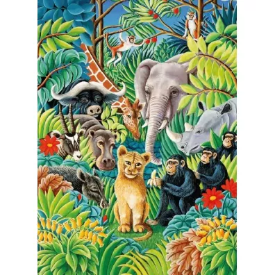 Museums & Galleries Karnet B6 z kopert� Jungle Party