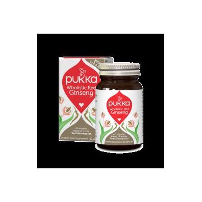 Pukka Wholistic Red Ginseng - suplement diety Bio