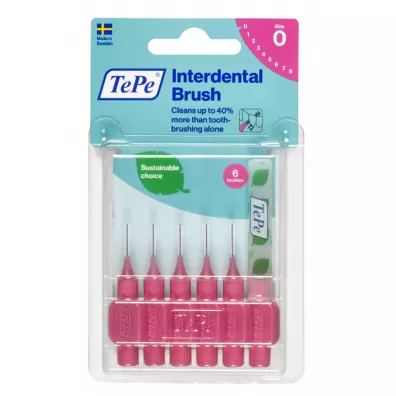 TePe Szczoteczka do przestrzeni midzyzbowych 0,4mm 6 szt.