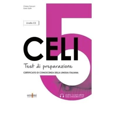 Audiobook Celi 5 Test di preparazione ksi��ka + audio online Livello C1 Nuova Edizione CD