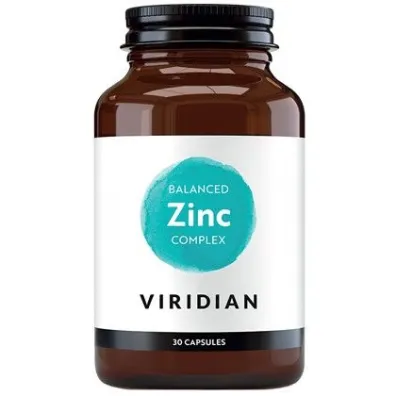 Viridian Cynk Complex - suplement diety 30 kaps.