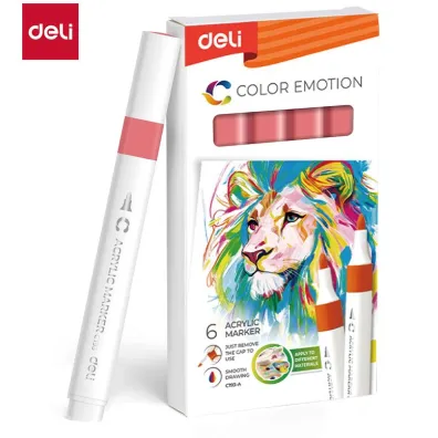 Deli Marker akrylowy sun orange