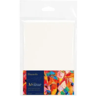 Deli Papier akwarelowy A6 Finenolo 16 szt bia�y