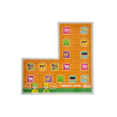 Klocki konstrukcyjne Block&Steps Weso�a farma + Gra planszowa 3w1