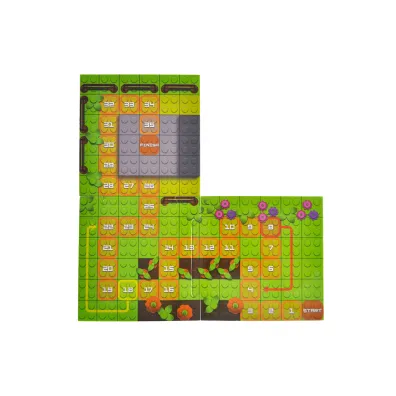 Klocki konstrukcyjne Block&Steps Weso�a farma + Gra planszowa 3w1