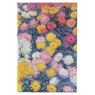 Paperblanks Notatnik czysty Monet's Chrysanthemums midi