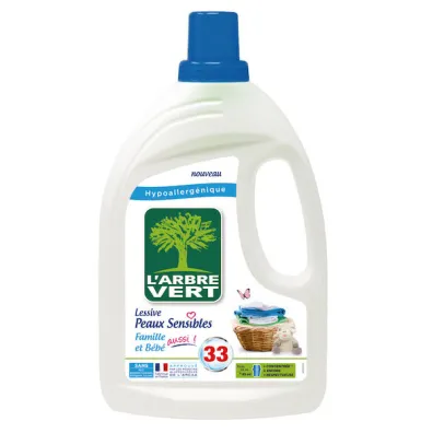 Larbre Vert Ekologiczny �el do prania Sensitive Skins Family & Baby 33 prania 1.5 l