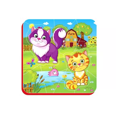 Puzzle piankowe magnetyczne Kotki Roter Kafer