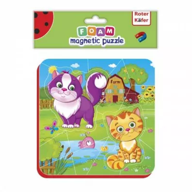 Puzzle piankowe magnetyczne Kotki Roter Kafer