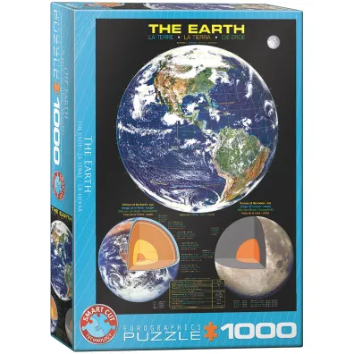 Puzzle 1000 el. Ziemia Eurographics