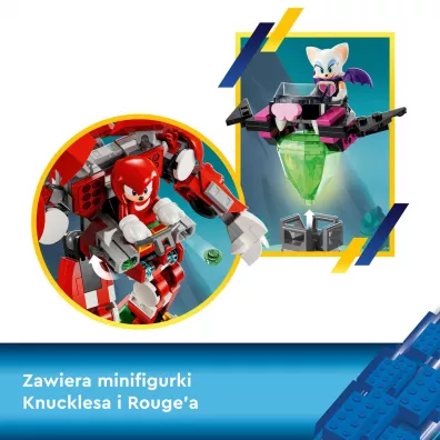 LEGO Sonic the Hedgehog Knuckles i mech-stranik 76996