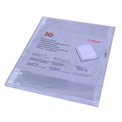 Herlitz Obwoluta A4 przezroczysta 10 szt.