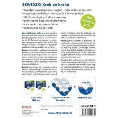 Szwedzki. Krok po kroku wyd. 2