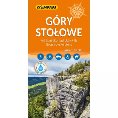 G�ry Sto�owe mapa laminowana skala 1 : 35 000