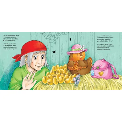 Czarodziejska kura, lis i z�a babule�ka