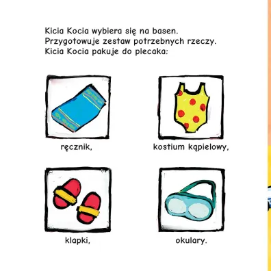 Kicia kocia na basenie