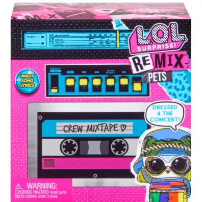 LOL Surprise ReMix Pets. Zwierztko z fryzurk. Seria A Mga Entertainment