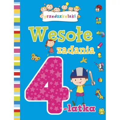Weso�e zadania 4-latka - El�bieta Lekan, Joanna Myjak