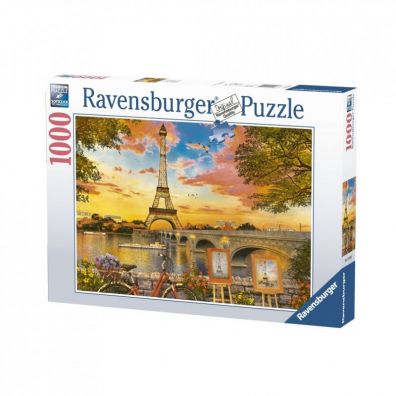 Puzzle 1000 el. Nabrzee Sekwany 151684 Ravensburger