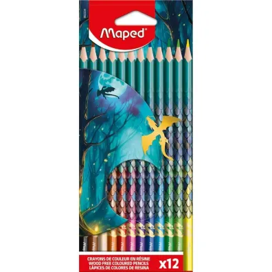 Kredki o��wkowe Dragon 12kol MAPED
