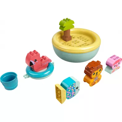 LEGO DUPLO Zabawa w kpieli: pywajca wyspa ze zwierztkami 10966