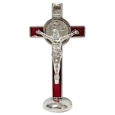 Krzy� stoj�cy czerwony 8cm