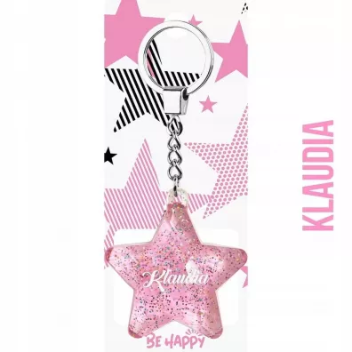 Be-Happy Gifts Brelok Gwiazdka Klaudia