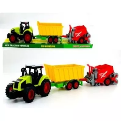 Traktor z maszynami rolniczymi Toys Pawe� Wojda