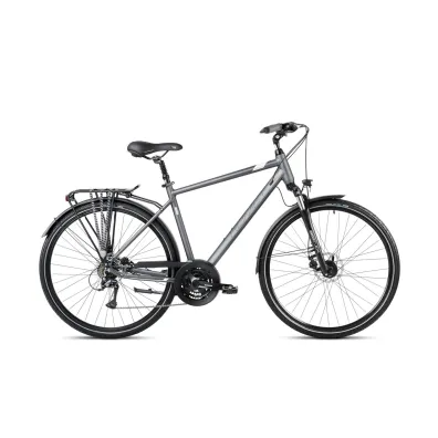 Romet Rower trekkingowy WAGANT 4 grafitowo-bia�y 23 XL