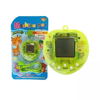 Gra elektroniczna tamagotchi zielona Leantoys