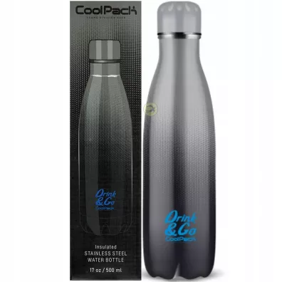 Coolpack Gradient Grey Bidon metalowy Gradient grey 04511 CoolPack 500 ml