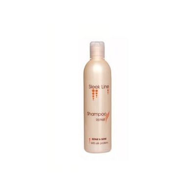 Stapiz Sleek Line Colour Shampoo szampon z jedwabiem do włosów farbowanych 300 ml