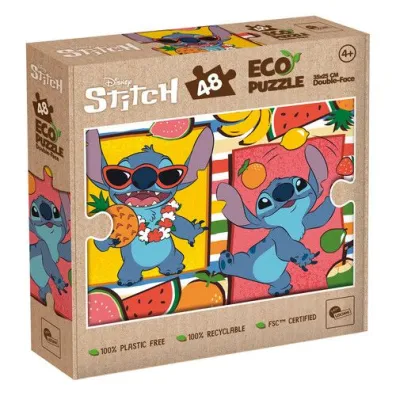 Puzzle dwustronne eko 48 el. Stitch Lisciani